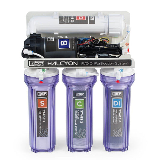 SR AQUARISTIK HALYCON 4 STAGE PRO R/O DI PURIFICATION SYSTEM