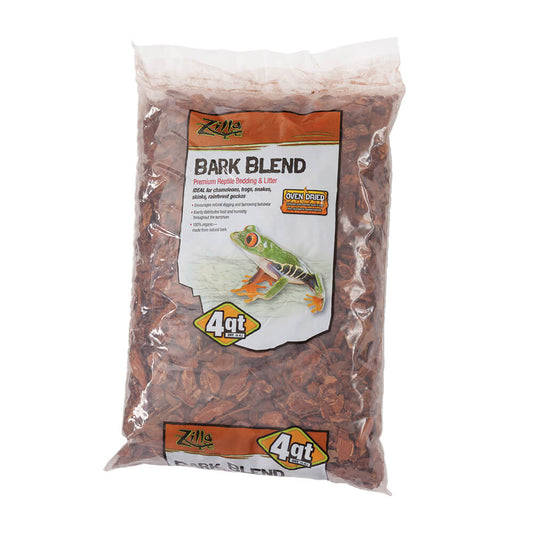 Zilla Bedding Bark Blend 4qt