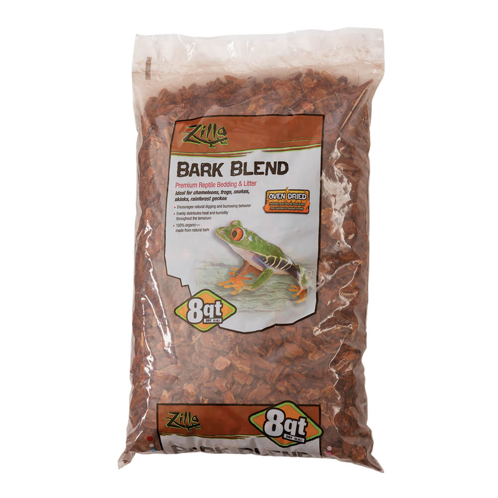 Zilla Bedding Bark Blend 8qt