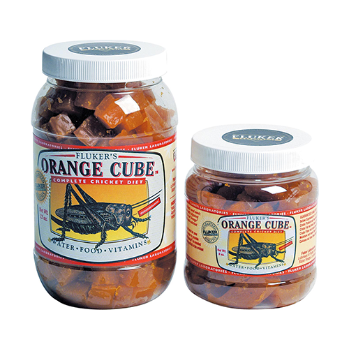 FLUKER'S® ORANGE CUBE CRICKET DIET 12 OZ
167-71301