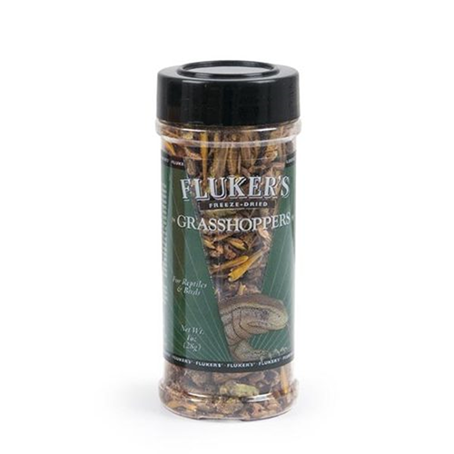 FLUKER'S® FREEZE-DRIED GRASSHOPPERS 1 OZ