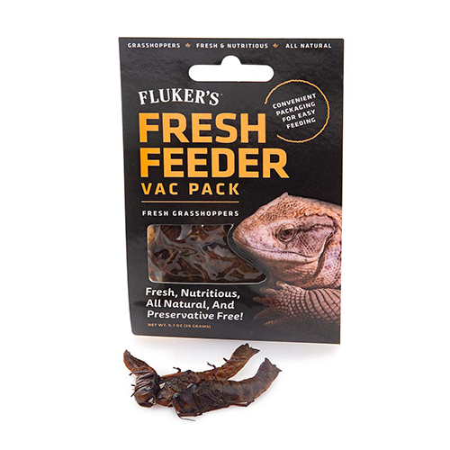 FRESH FEEDER VAC PACK FRESH GRASSHOPPERS 0.7 OZ FLUKER'S®