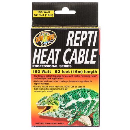 150W Reptile Heat Cable, (52 feet / 16 meters) Zoo Med