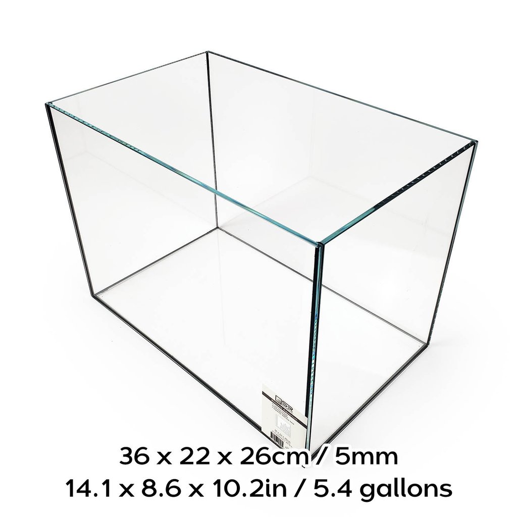 SR Aquaristik Rimless Aquarium 36cm x 22cm x 26cm / 14.1" x 8.6" x 10.2" (5.4 gallons)