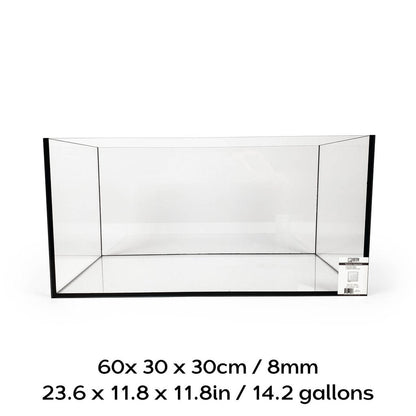 SR Aquaristik Rimless Aquarium 60cm x 30cm x 30cm / 23.6" x 11.8" x 11.8" (14.2 gallons)