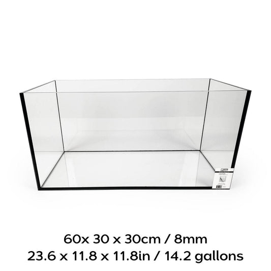 SR Aquaristik Rimless Aquarium 60cm x 30cm x 30cm / 23.6" x 11.8" x 11.8" (14.2 gallons)