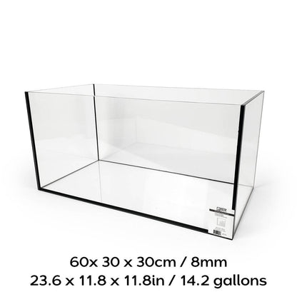 SR Aquaristik Rimless Aquarium 60cm x 30cm x 30cm / 23.6" x 11.8" x 11.8" (14.2 gallons)