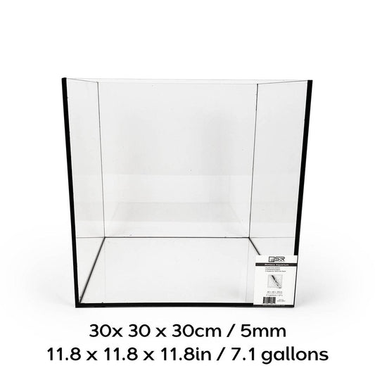 SR Aquaristik Rimless Aquarium 30cm x 30cm x 10cm / 11.8" x 11.8" x 3.9" (2.3 gallons)