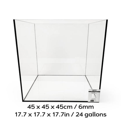 SR Aquaristik Rimless Aquarium 45cm x 45cm x 45cm / 17.7" x 17.7" x 17.7" (24 gallons)