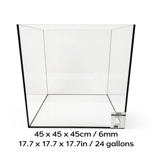 SR Aquaristik Rimless Aquarium 45cm x 45cm x 45cm / 17.7" x 17.7" x 17.7" (24 gallons)