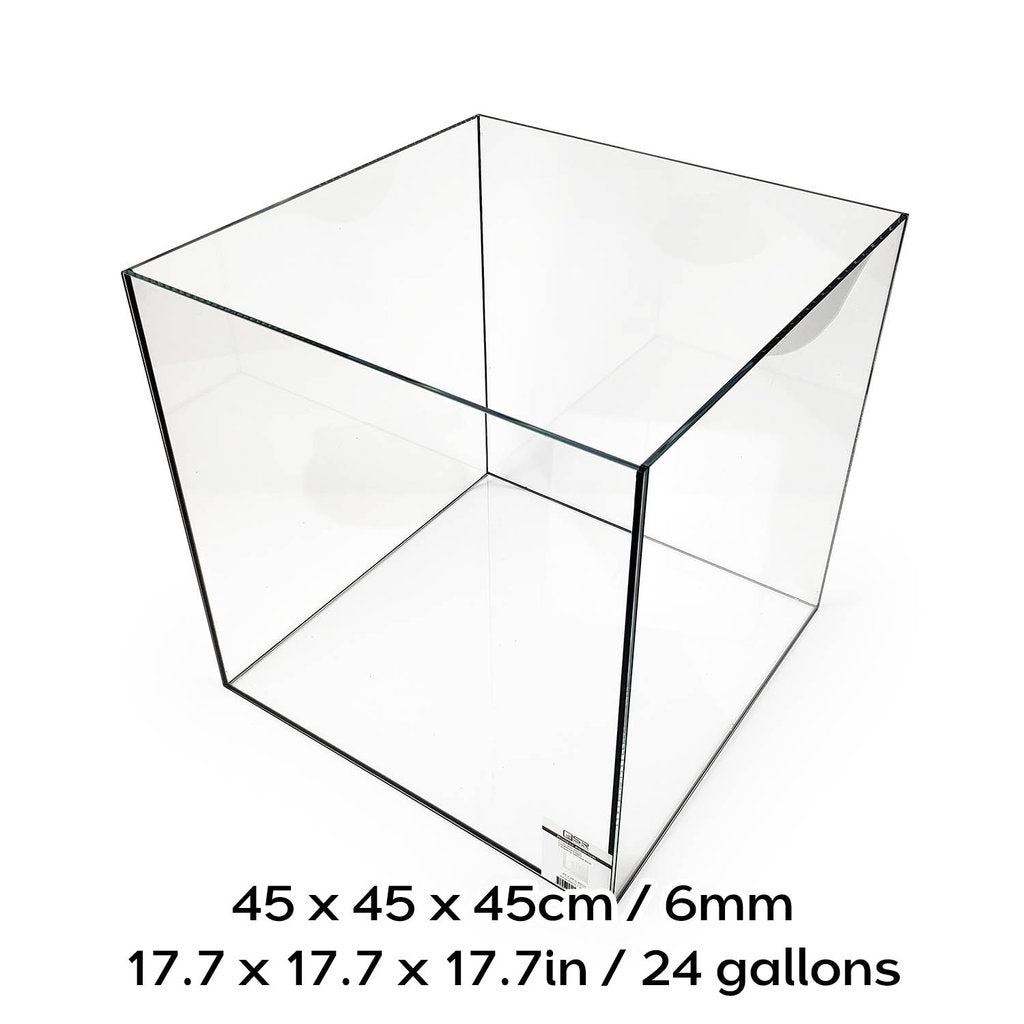 SR Aquaristik Rimless Aquarium 45cm x 45cm x 45cm / 17.7" x 17.7" x 17.7" (24 gallons)