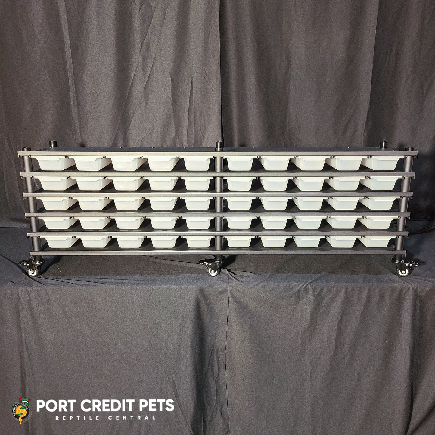 R40 RACK – REPTILE 5 LEVEL 50 BIN SYSTEM