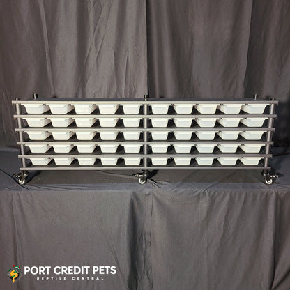 R40 RACK – REPTILE 5 LEVEL 50 BIN SYSTEM