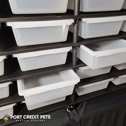 R92 RACK – REPTILE 5 LEVEL 20 BIN COMPLETE SYSTEM