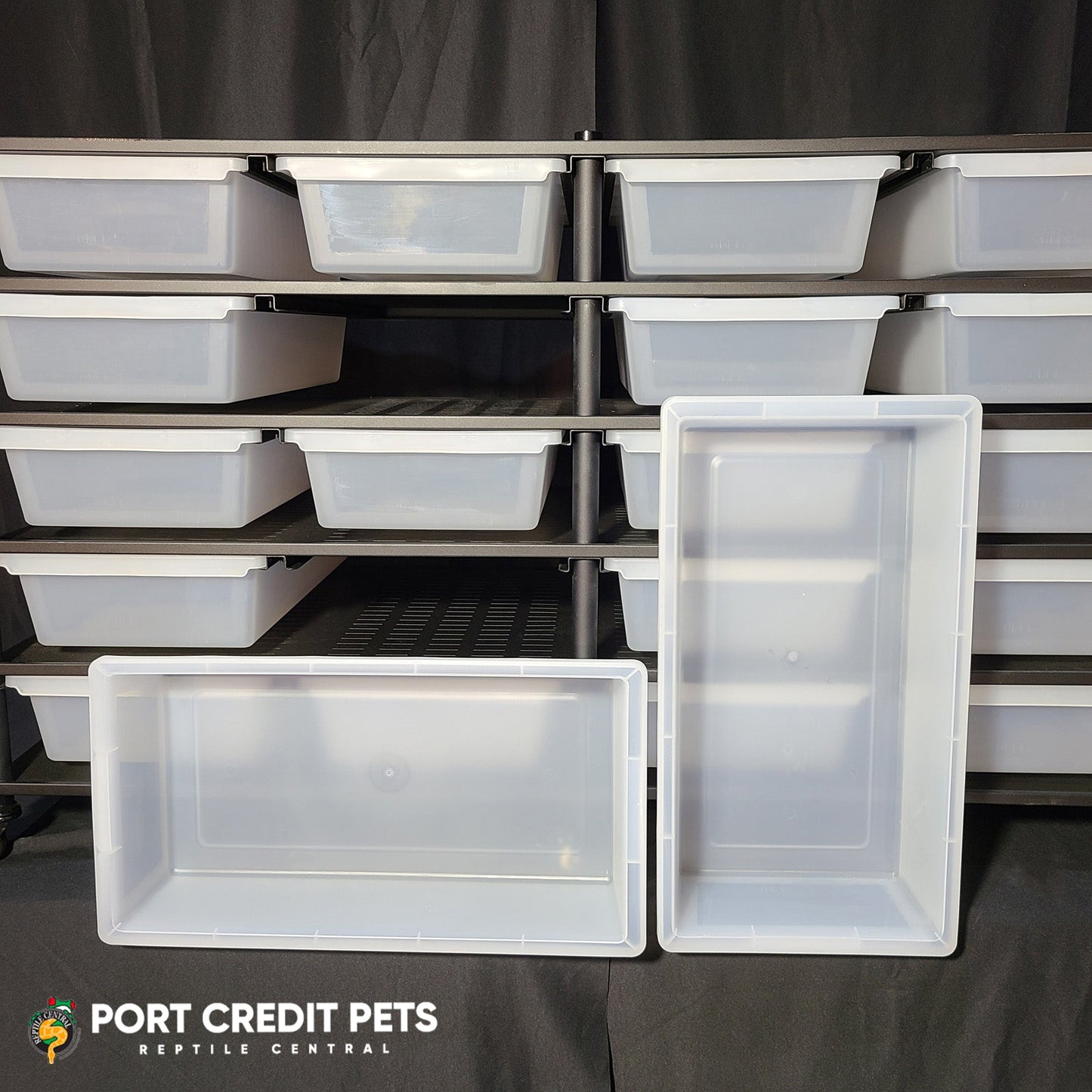 R92 RACK – REPTILE 5 LEVEL 20 BIN COMPLETE SYSTEM