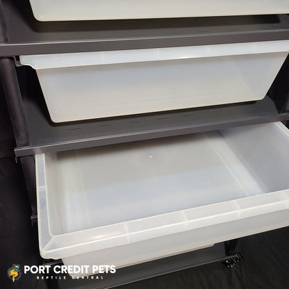 R160 RACK - REPTILE 5 LEVEL 5 BIN COMPLETE SYSTEM