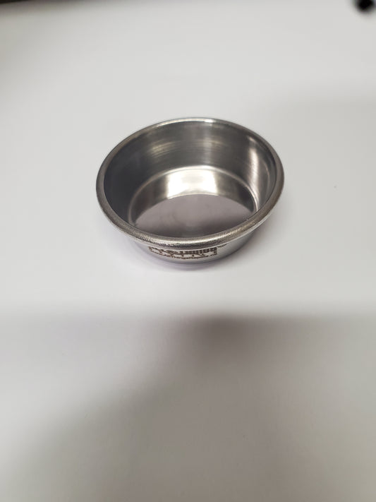 0.5 OZ Stainless Steel feeding dish..