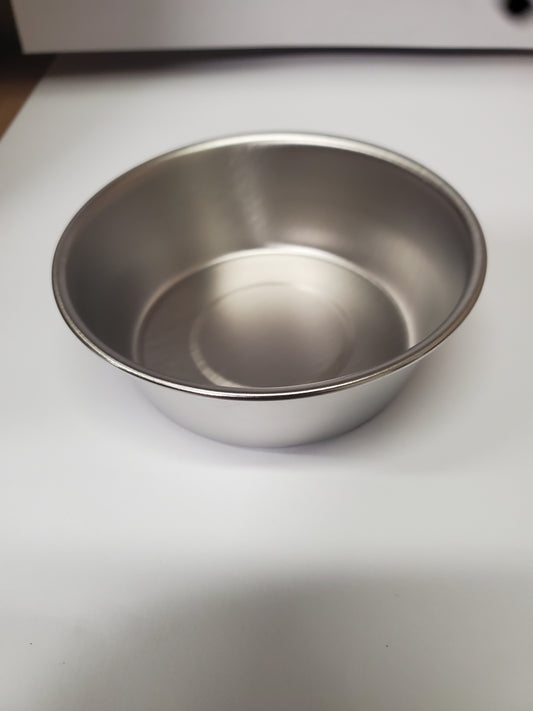 4 OZ STAINLESS STEEL FEEDING/WATER DISH