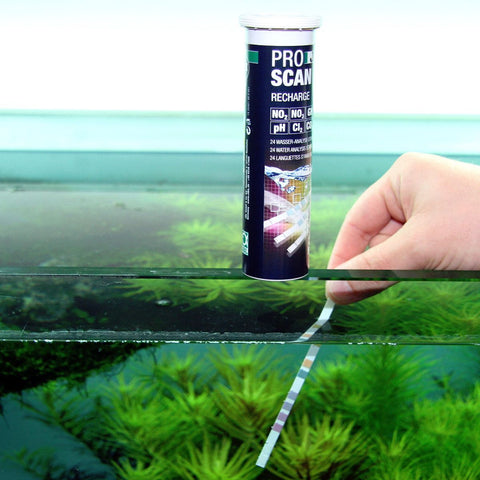 JBL PROSCAN WATER TEST WITH ANALYSIS VIA SMARTPHONE FOR FRESH WATER AQUARIUMS 24 TESTS