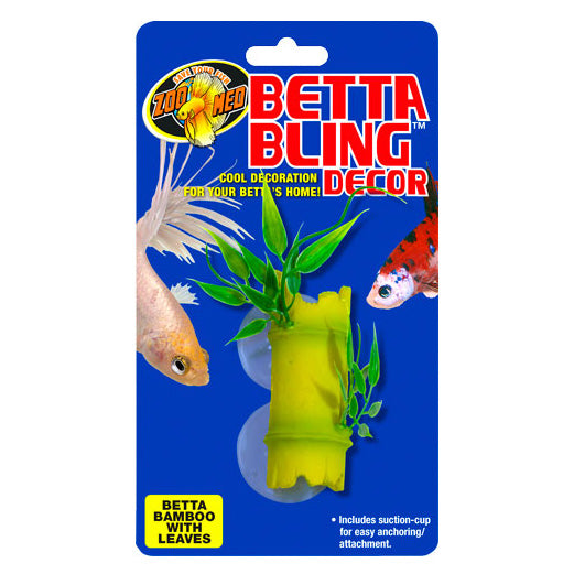 Betta Bling Bamboo W Leaves - Zoo Med