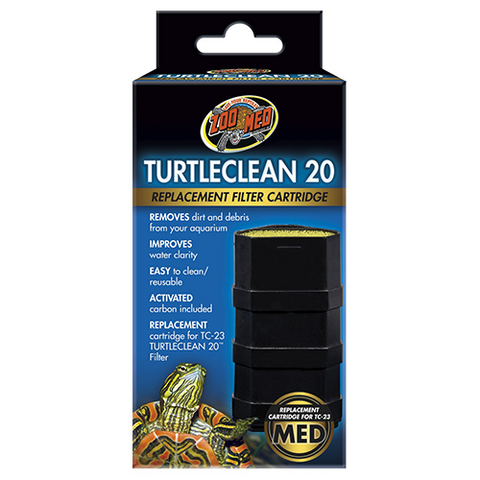 ZOO MED™ TURTLECLEAN™ REPLACEMENT CARTRIDGE 20
307-02326