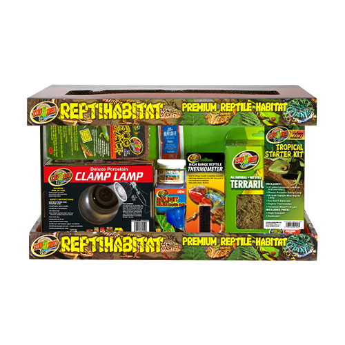 ZM™ 10Gallon REPTIHABITAT™ VALUE ADDED TROPICAL STARTER KIT