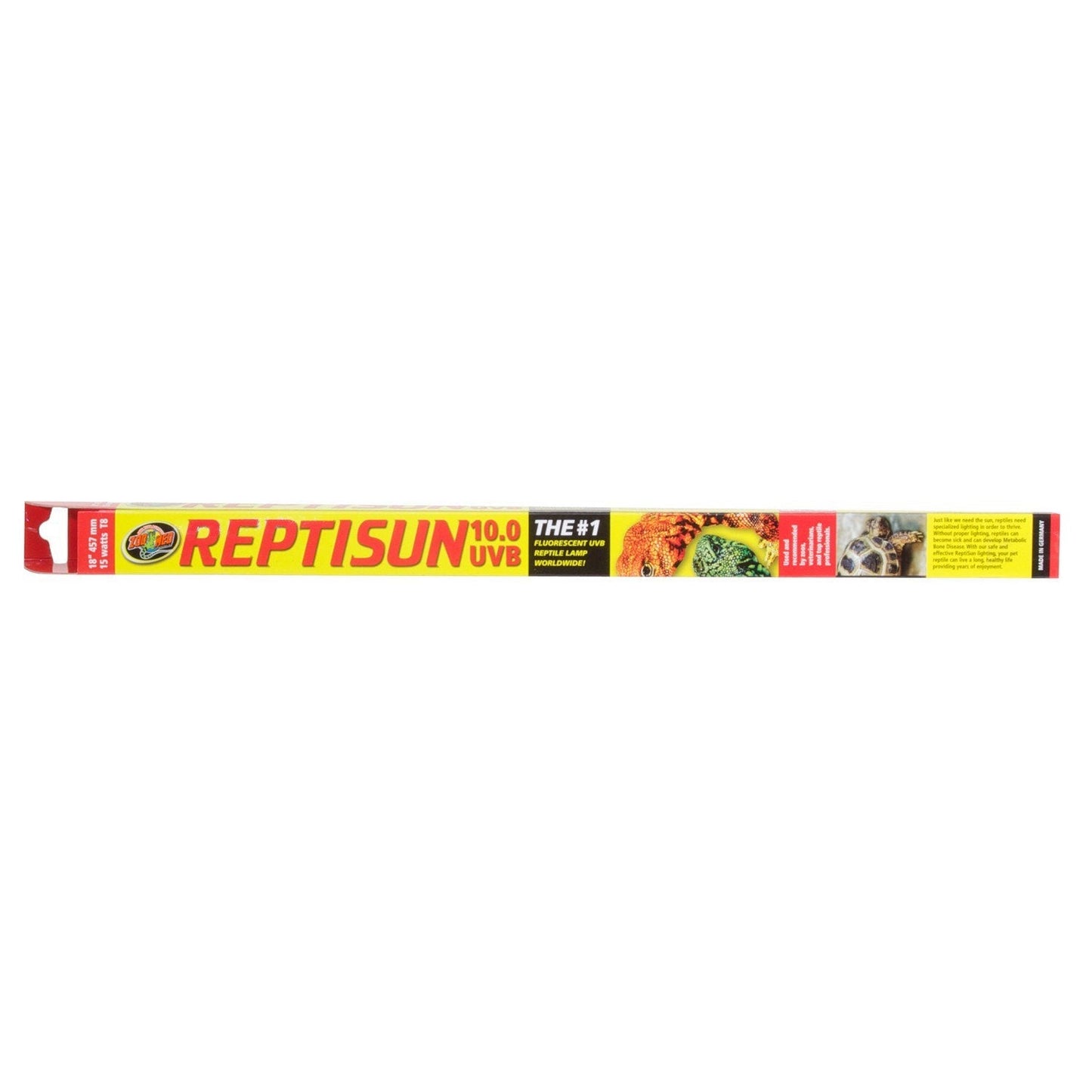 Zoo Med™ ReptiSun® 10.0 UVB T8 Fluorescent Bulb 18"