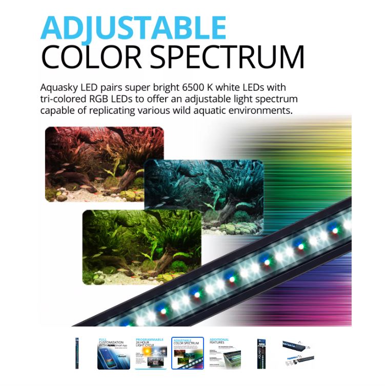 Fluval® AQUASKY LED Aquarium Light - 35 Watt