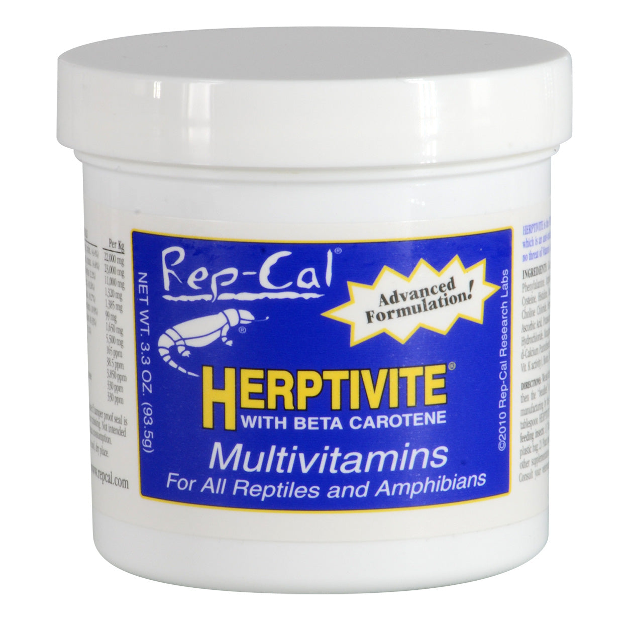 Rep-Cal Herptivite Multi-Vitamin - 3.3 oz