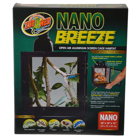 Nano Breeze Aluminum Cage - Zoo Med