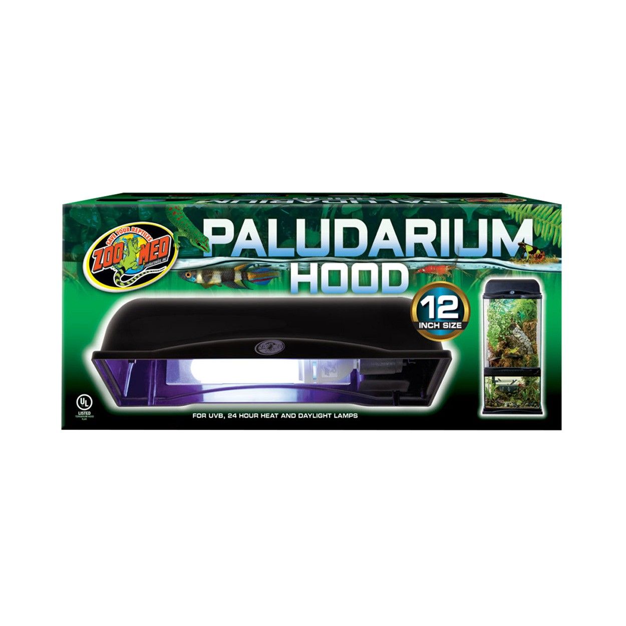 Paludarium Hood 12”   Zoo Med
