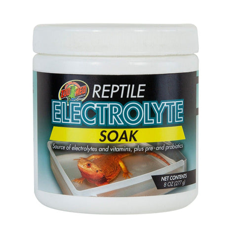 Reptile Electrolyte Soak 8oz   Zoo Med