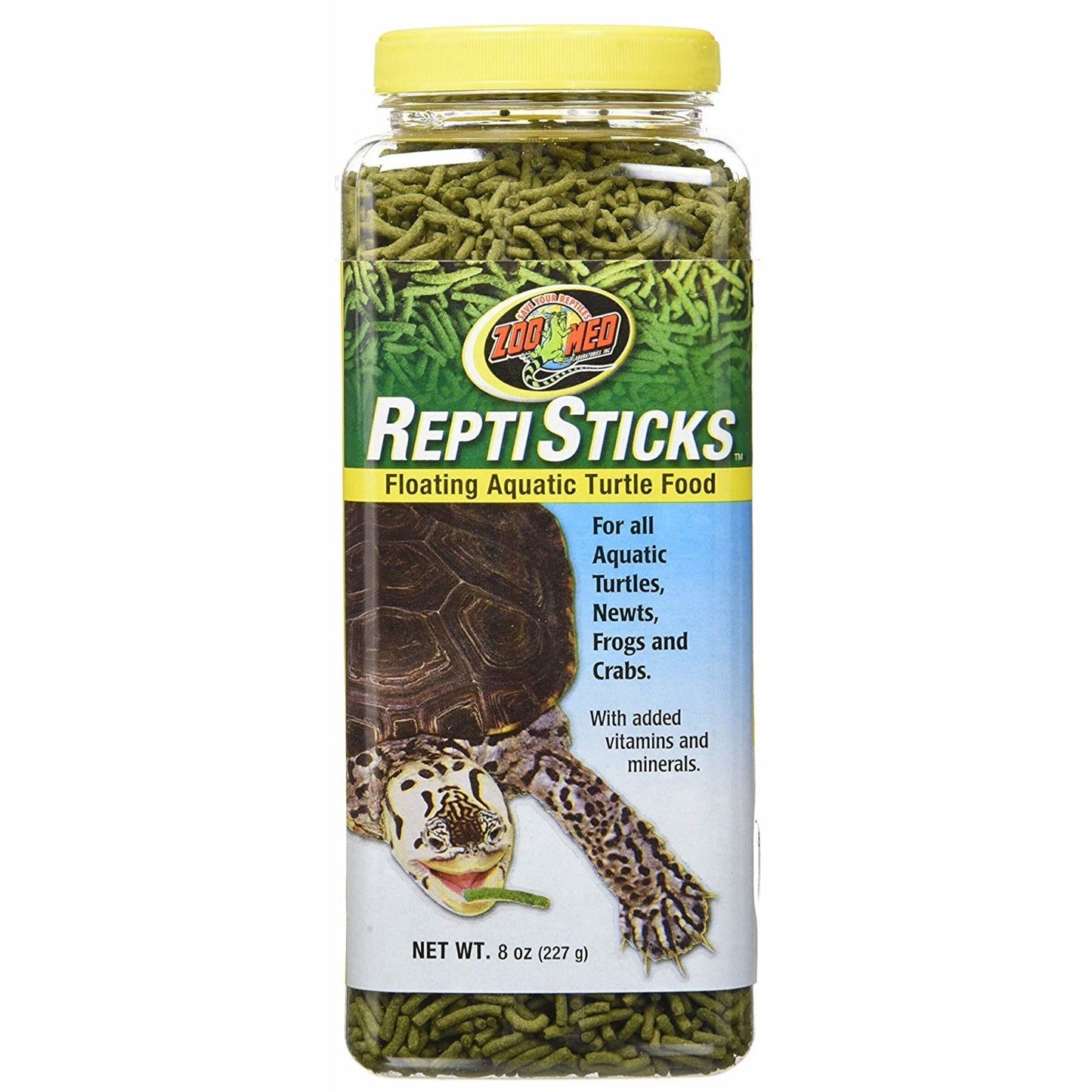 ReptiSticks Floating Turtle Food 8oz - Zoo Med