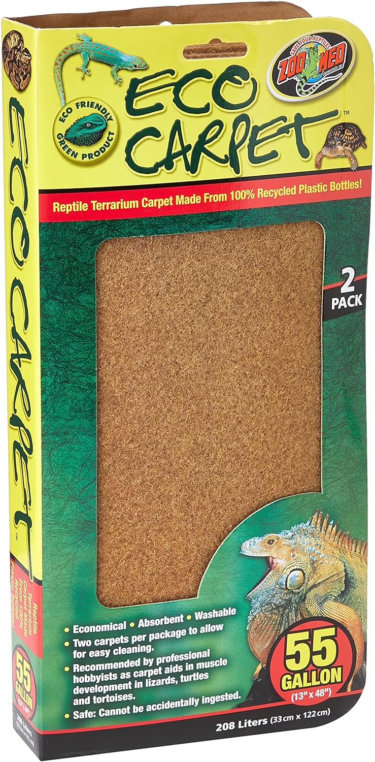 Zoo med eco carpet 55 gallon 2 pack