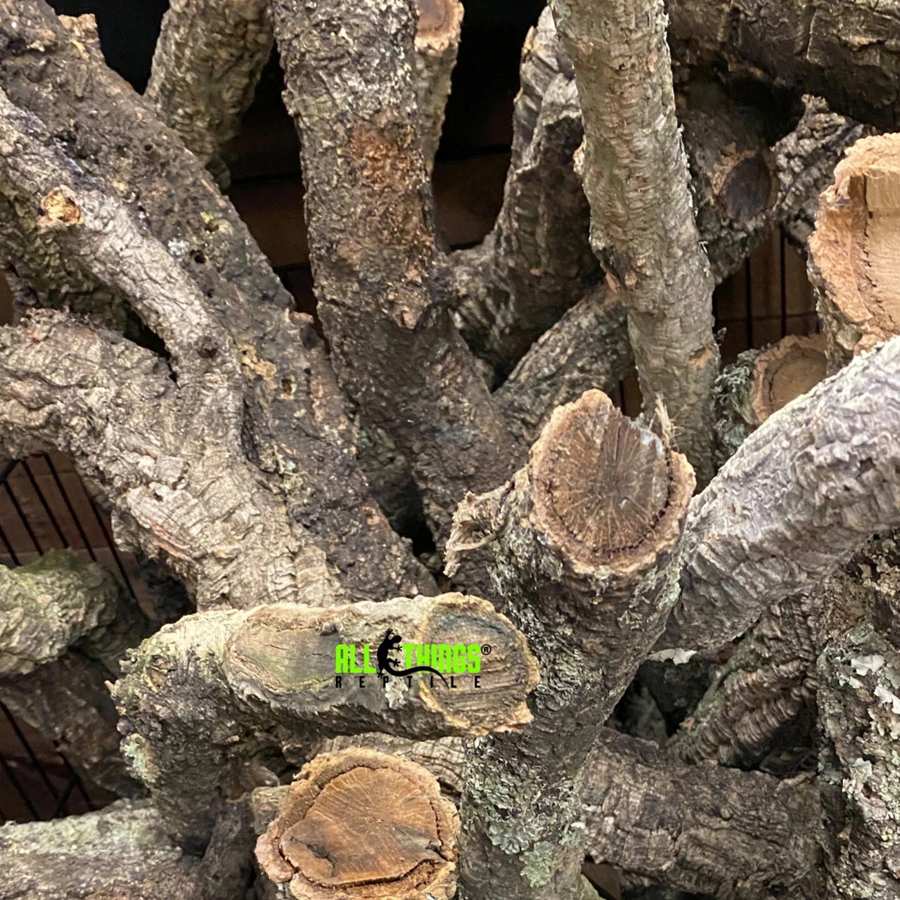 ATR BULK Cork Bark Branches and Logs 25 lbs (Assorted Sizes)