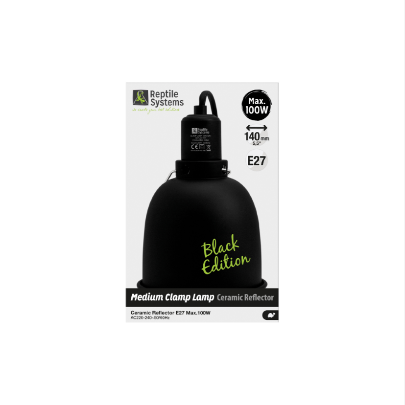 Ceramic Reptile Clamp Lamp 75-125Watt