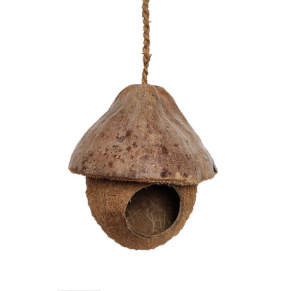 COCONUT SHELL HANGING NEST