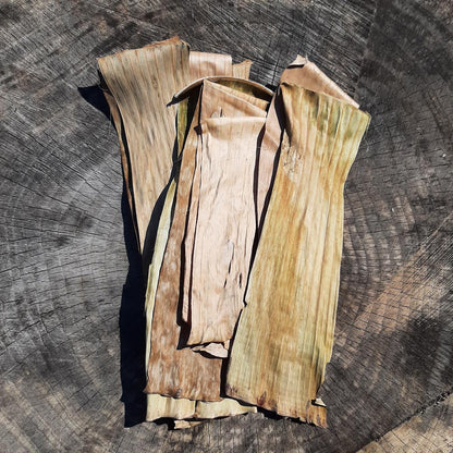 Banana Mix Size Dried Leaves