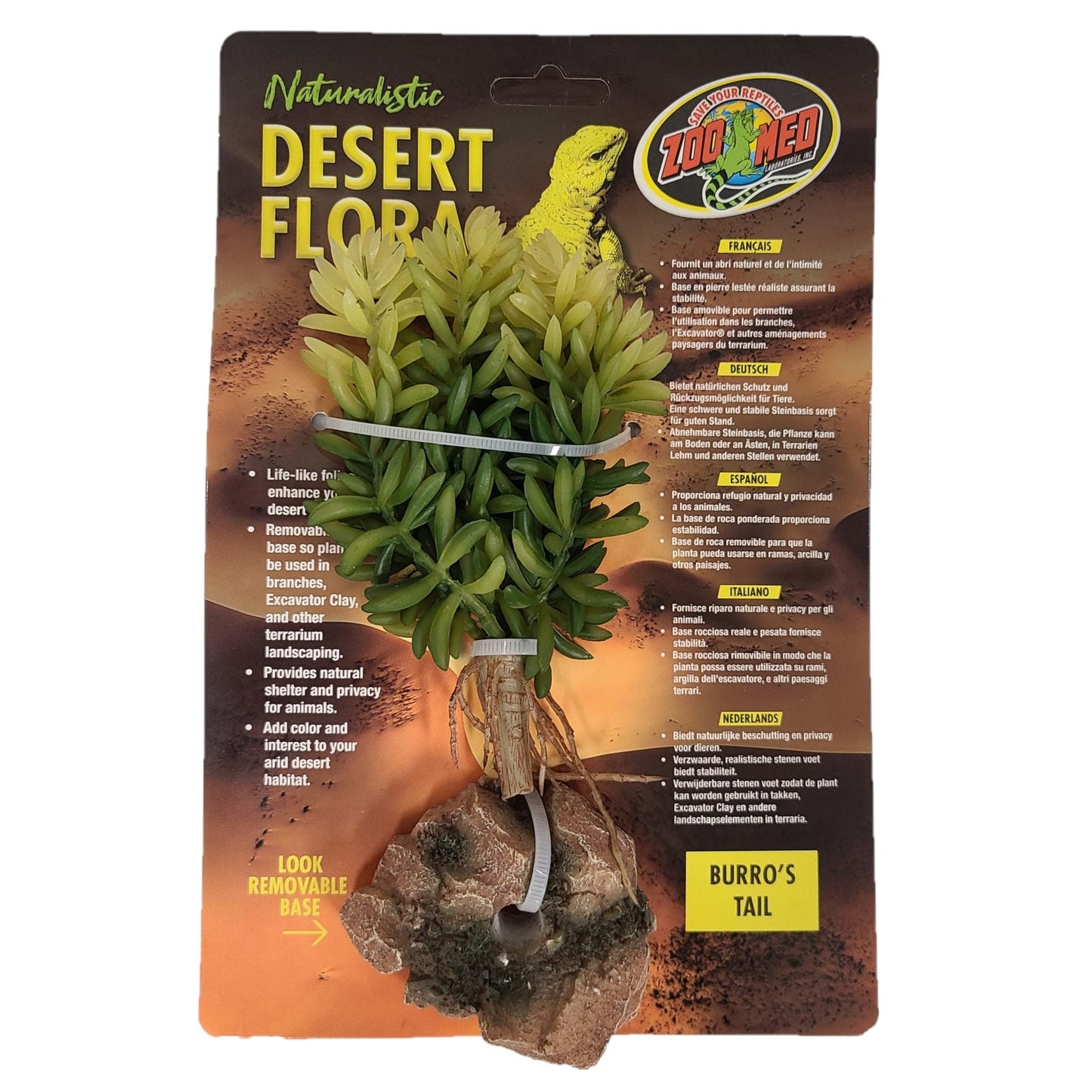 ZOO MED NATURALISTIC DESERT FLORA BURRO'S TAIL