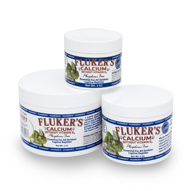 Flukers Calcium Without Vitamin D3 2-4Oz