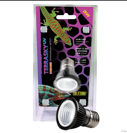 Exo Terra TerraSkyUV - UVB LED Terrarium Spot - 3W