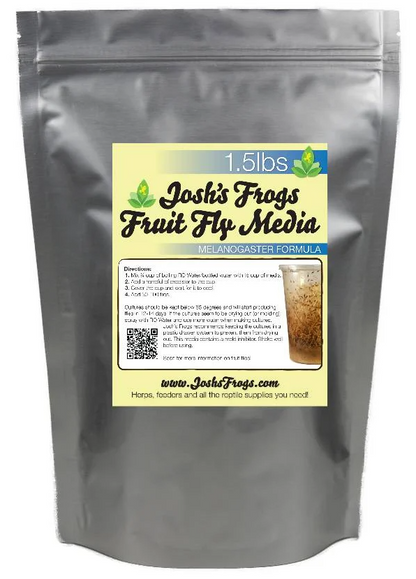 Josh's Frogs Melanogaster Fruit Fly Media