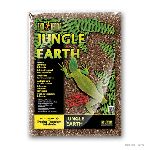 Jungle earth 4 Quart Exo Terra