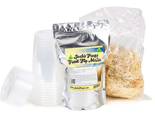 Melanogaster Fruit Fly Culture Kit (makes 10 cultures)