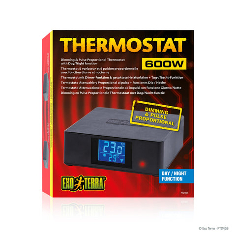 Exo Terra Day/Night Dimming Thermostat, 600W