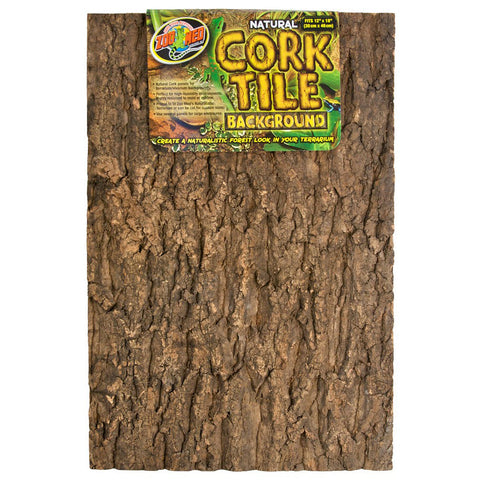 Natural Cork Tile Background 12"x18" Medium ZooMed