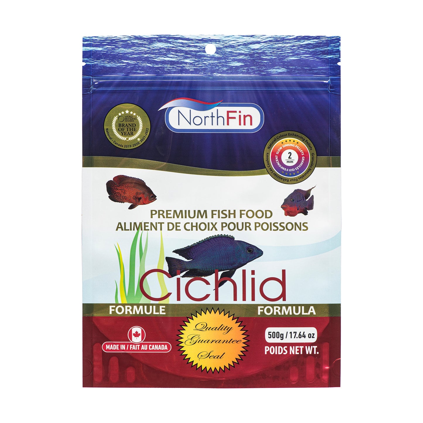 Cichlid Formula 2mm, 500g