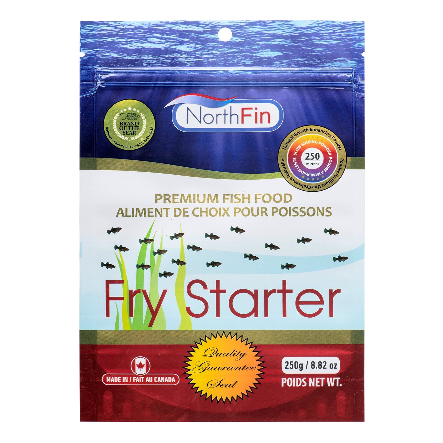 Fry Starter 250 microns, 250g