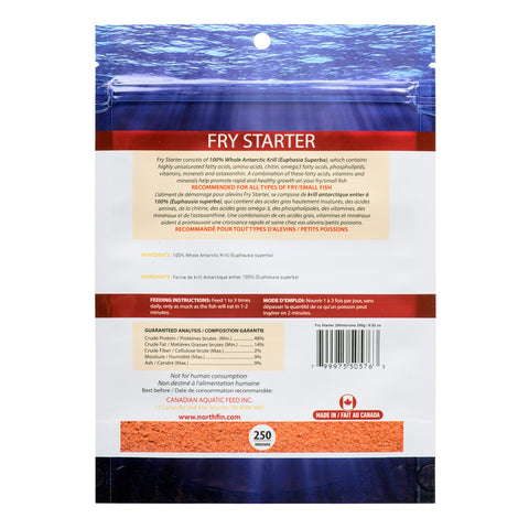 Fry Starter 250 microns, 250g