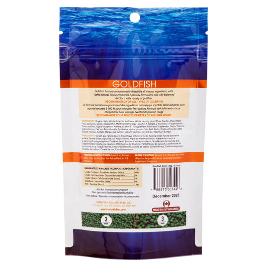 Goldfish Formula 3mm, 100g
